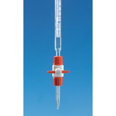 BURETA COMPACTA 10 ML DIV. 0,02 mL CL. A TORNEIRA TEFLON BRAND