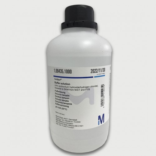 SOLUÇÃO TAMPÃO pH 4,0 CERTIPUR MERCK - EMB. 1 L SOLUÇÃO TAMPÃO pH 4,0 CERTIPUR MERCK - EMB. 1 L