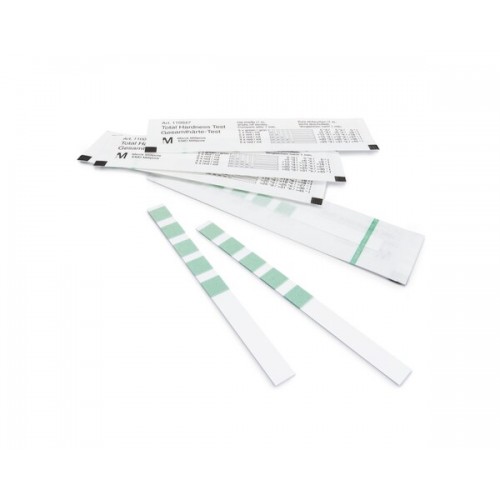 DUREZA TOTAL (3-21°d) TESTE MQUANT MERCK (EMB/100 TIRAS) DUREZA TOTAL (3-21°d) TESTE MQUANT MERCK (EMB/100 TIRAS)