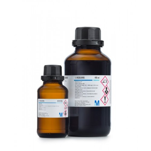 SOLUÇÃO DQO B (100-1500mg/L) 210 TESTES MERCK (495ML) SOLUÇÃO DQO B (100-1500mg/L) 210 TESTES MERCK (495ML)
