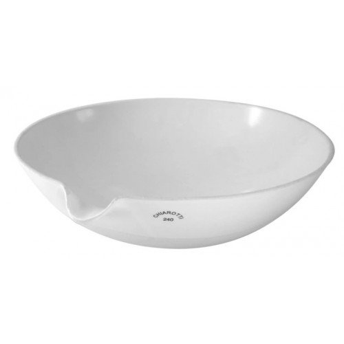 CÁPSULA EVAPORAÇÃO 170ml DIÂM. 105mm PORCELANA CHIAROTTI CÁPSULA EVAPORAÇÃO 170ml DIÂM. 105mm PORCELANA CHIAROTTI