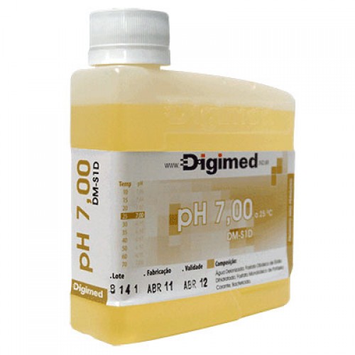 SOLUÇÃO TAMPÃO PH 7,00 DIGIMED DM-S1D SOLUÇÃO TAMPÃO PH 7,00 DIGIMED DM-S1D