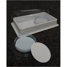 MEMBRANA FILTRAÇÃO PTFE FLUOROPORE FH DIAM. 47mm PORO 0,5um HIDROFOBICA BRANCA LISA (CX) MILLIPORE