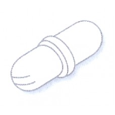 BASTÃO MAGNÉTICO   37x11mm LISA C/ANEL CENTRAL FISATOM