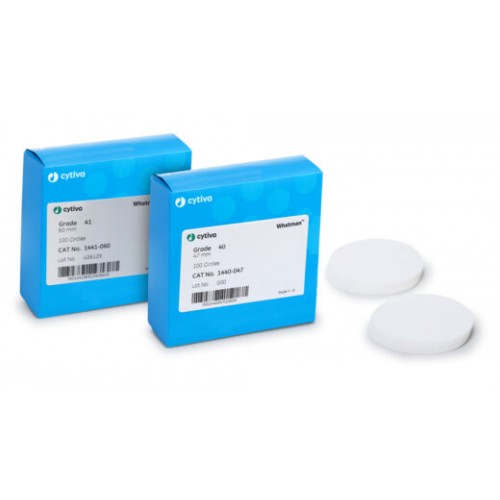 PAPEL FILTRO QUANTITATIVO GR 41 185mm WHATMAN™ (CYTIVA) - CX/100 UND PAPEL FILTRO QUANTITATIVO GR 41 185mm WHATMAN™ (CYTIVA) - CX/100 UND
