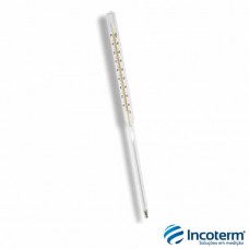 TERMÔMETRO P/ESTUFA  -10 + 320°C ESCALA INTERNA, ENCHIM. Hg INCOTERM