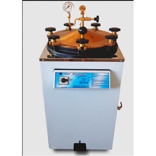 AUTOCLAVE VERTICAL 100L 220V PRISMATEC - C/ PEDAL AUTOCLAVE VERTICAL 100L 220V PRISMATEC - C/ PEDAL