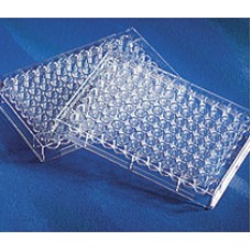 PLACA 96 POÇOS FUNDO PLANO PARA ANÁLISE UV NÃO ESTÉRIL (EMB C/ 50 UND) CORNING