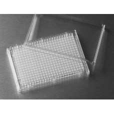 PLACA 384 POÇOS FUNDO PLANO PARA CULTURA CÉLULAS COM TAMPA ESTÉRIL (EMB C/ 100 PLACAS) CORNING