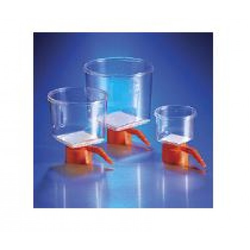 FRASCO PARA FILTRAÇÃO 500ml, 45mm, 0.22UM, MEMBRANA CA QUADRADA 63mm, ADAPTADOR LARANJA (EMB) CORNING FRASCO PARA FILTRAÇÃO 500ml, 45mm, 0.22UM, MEMBRANA CA QUADRADA 63mm, ADAPTADOR LARANJA (EMB) CORNING