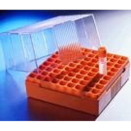 CAIXA ARMAZENAGEM CRIOTUBOS (1-2ml) 100 POSIÇÕES (EMB) CORNING CAIXA ARMAZENAGEM CRIOTUBOS (1-2ml) 100 POSIÇÕES (EMB) CORNING