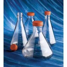 ERLENMEYER 125mL EM POLICARBONATO PARA CULTURA VENT CAP ESTÉRIL LIVRE DE RNASE E DNASE (EMB) CORNING