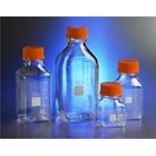 FRASCO PARA REAGENTE 1000ml EM POLICARBONATO QUADRADO COM TAMPA 45MM ESTÉRIL (UND) CORNING