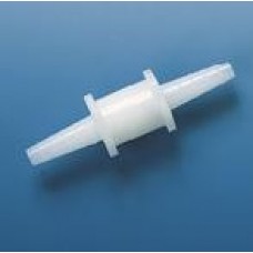 VÁLVULA ANTI-RETORNO EM PE-HD DIAM. INT 6-9mm COMP.80mm BRAND (EMB. C/10 UND)