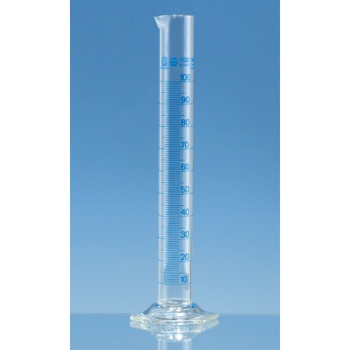 PROVETA 10 ml BASE HEXAGONAL EM VIDRO DIV. 0,2 ml CLASSE A GRAV.AZUL BRAND PROVETA 10 ml BASE HEXAGONAL EM VIDRO DIV. 0,2 ml CLASSE A GRAV.AZUL BRAND