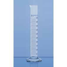 PROVETA FORMA ALTA BASE HEXAG. 5 ml DIV. 0,1ml EM VIDRO CLASSE A USP BRAND PROVETA FORMA ALTA BASE HEXAG. 5 ml DIV. 0,1ml EM VIDRO CLASSE A USP BRAND