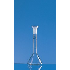 BALÃO VOLUMÉTRICO TRAPEZOIDAL EM VIDRO CL.A 20ml C/ TAMPA em PP BRAND