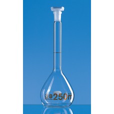 BALÃO VOLUMÉTRICO 5mL EM VIDRO CL.A, TAMPA PP, GRAV. MARROM ETERNA BRAND