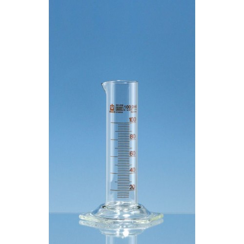 PROVETA FORMA BAIXA BASE HEXAG. 250ml EM VIDRO DIV. 5ml ALTURA 195mm BRAND PROVETA FORMA BAIXA BASE HEXAG. 250ml EM VIDRO DIV. 5ml ALTURA 195mm BRAND