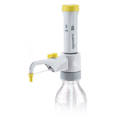 DISPENSADOR 5,0 ml VOL. FIXO (P/ REAGENTES E SOLUÇÕES) DISPENSETTE S ORGANIC BRAND DISPENSADOR 5,0 ml VOL. FIXO (P/ REAGENTES E SOLUÇÕES) DISPENSETTE S ORGANIC BRAND