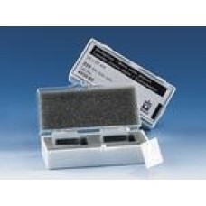 LAMÍNULA 22X22mm EM VIDRO BRAND - EMB C/ 1.000 UND