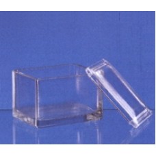 CUBA P/ CORAR LÂMINAS DIÂM. 105X85X70mm VIDRO BRAND