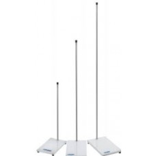 BASE FERRO TRIPÉ 160mm, HASTE AÇO COB/NIQ, 460mm, DIÂM. HASTE 7,9mm FISHER - UND