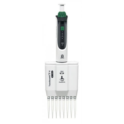 MICROPIPETA 8 CANAIS 30 - 300 uL M8-300 TRANSFERPETTE S-8 BRAND MICROPIPETA 8 CANAIS 30 - 300 uL M8-300 TRANSFERPETTE S-8 BRAND