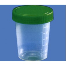 COLETOR 125ml EM PP C/TAMPA ROSCA ESTÉRIL (EMB C/240 UND) BRAND