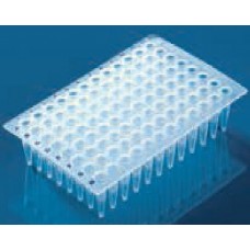 PLACA 96 POÇOS P/PCR EM PP 200ul P/PÇ TR SEM BORDA S/TAMPA (EMB C/50UND = 10 BOLSAS C/5 UND) P/PCR TEMPO REAL  BRAND