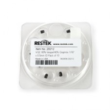 FERRULE STANDARD 0,5 mm PRE-COND 40% GRAFITE 60% VESPEL RESTEK (10 UND)