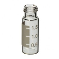 VIAL 2 ml TRANSP ROSQUEAVEL AREA P/ IDENT RESTEK (EMB. 1000 UND)