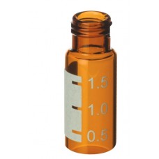 VIAL 2 ml AMBAR ROSQUEAVEL AREA P/ IDENT.  RESTEK (EMB. 100 UND)