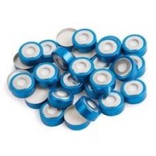 TAMPA P/ VIAL 20 mm BIMETALICA MAGNETICA  SEPTO PTFE/SIL RESTEK (EMB. 1000 UNID)