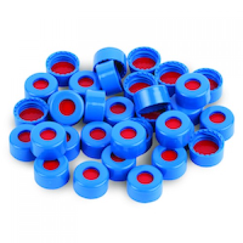 TAMPA P/ VIAL 9mm AZUL EM PP C/ SEPTO PTFE/SIL VERM. RESTEK (EMB. 1000 UNID) TAMPA P/ VIAL 9mm AZUL EM PP C/ SEPTO PTFE/SIL VERM. RESTEK (EMB. 1000 UNID)