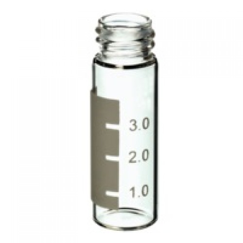 VIAL 4 mL TRANSPARENTE ROSQUEAVEL COM AREA IDENTIFICAÇÃO RESTEK - (EMB. C/ 100 UND) VIAL 4 mL TRANSPARENTE ROSQUEAVEL COM AREA IDENTIFICAÇÃO RESTEK - (EMB. C/ 100 UND)