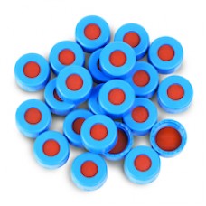 TAMPA P/ VIAL 9 mm AZUL EM PP C/ SEPTO PTFE/SIL RESTEK - 1000 UND