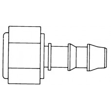 CONECTOR DE MANGUEIRA EM NYLON 1/4 NPTF - DIAM. INT. 1/4 MILLIPORE - 02 UND