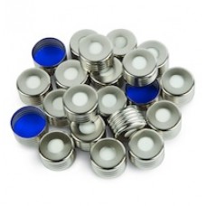 TAMPA P/ VIAL 18mm ROSCA MAG SEPTO AZUL PTFE/SILICONE RESTEK (1000 UND)